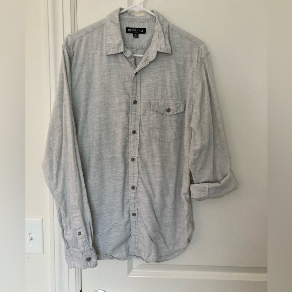 J. Crew Mercantile Flex long sleeve button down